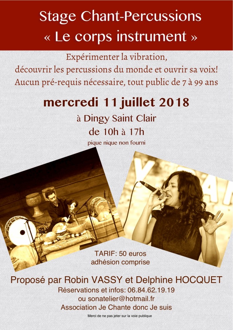 flyer stage 11 juillet